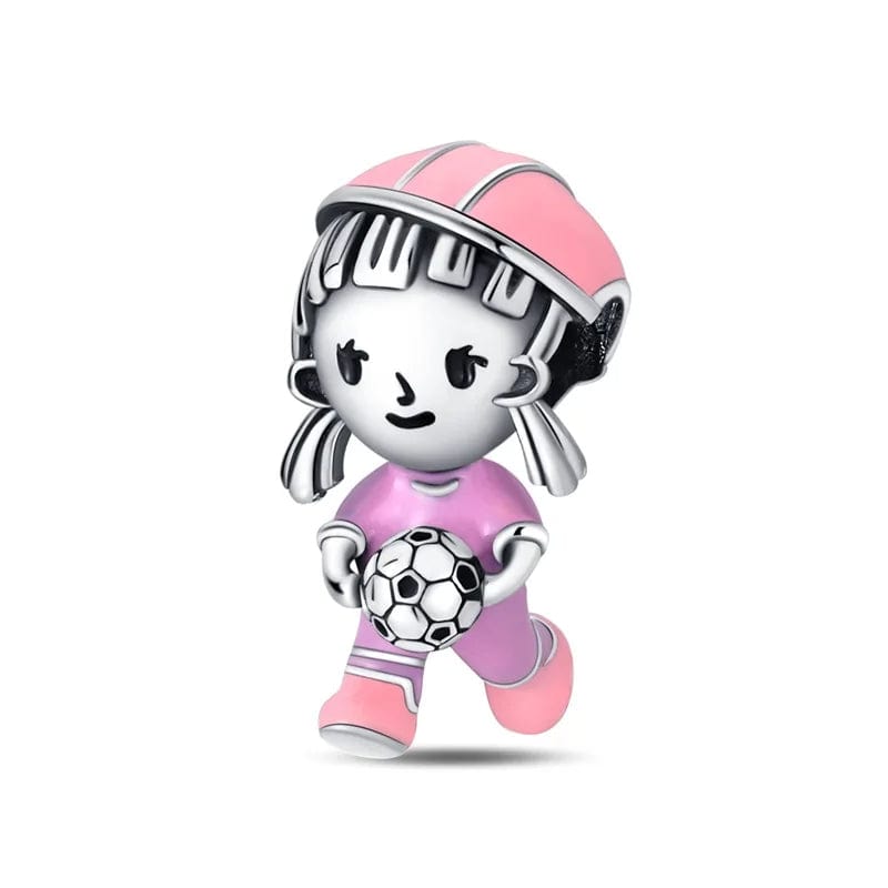 Liora Atelier Woman Football Charm