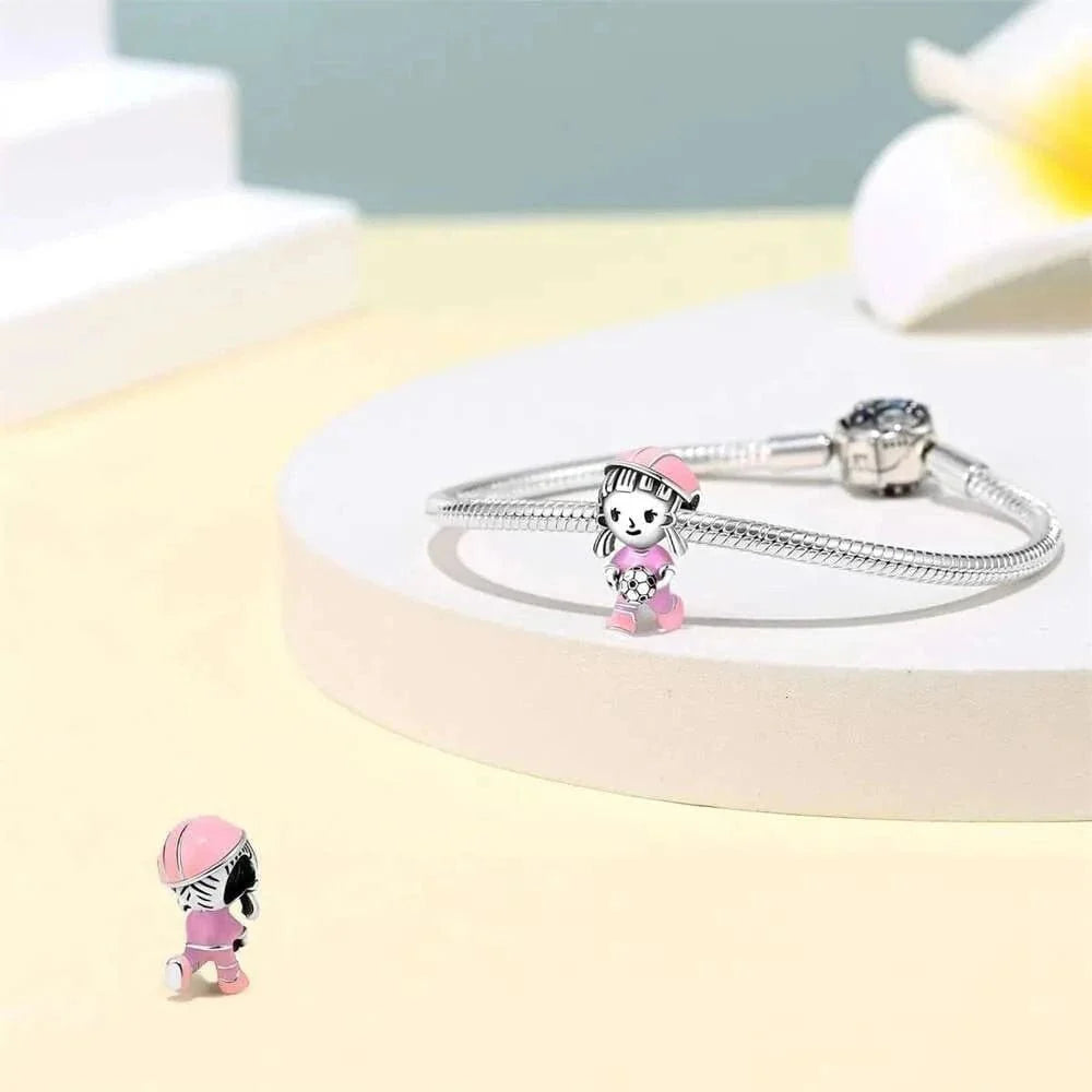 Liora Atelier Woman Football Charm